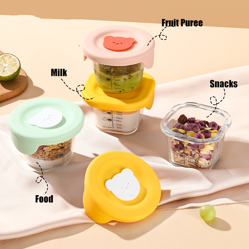 180ml Glass Baby Food Storage  - Baby Food Glass Jar recension och pris