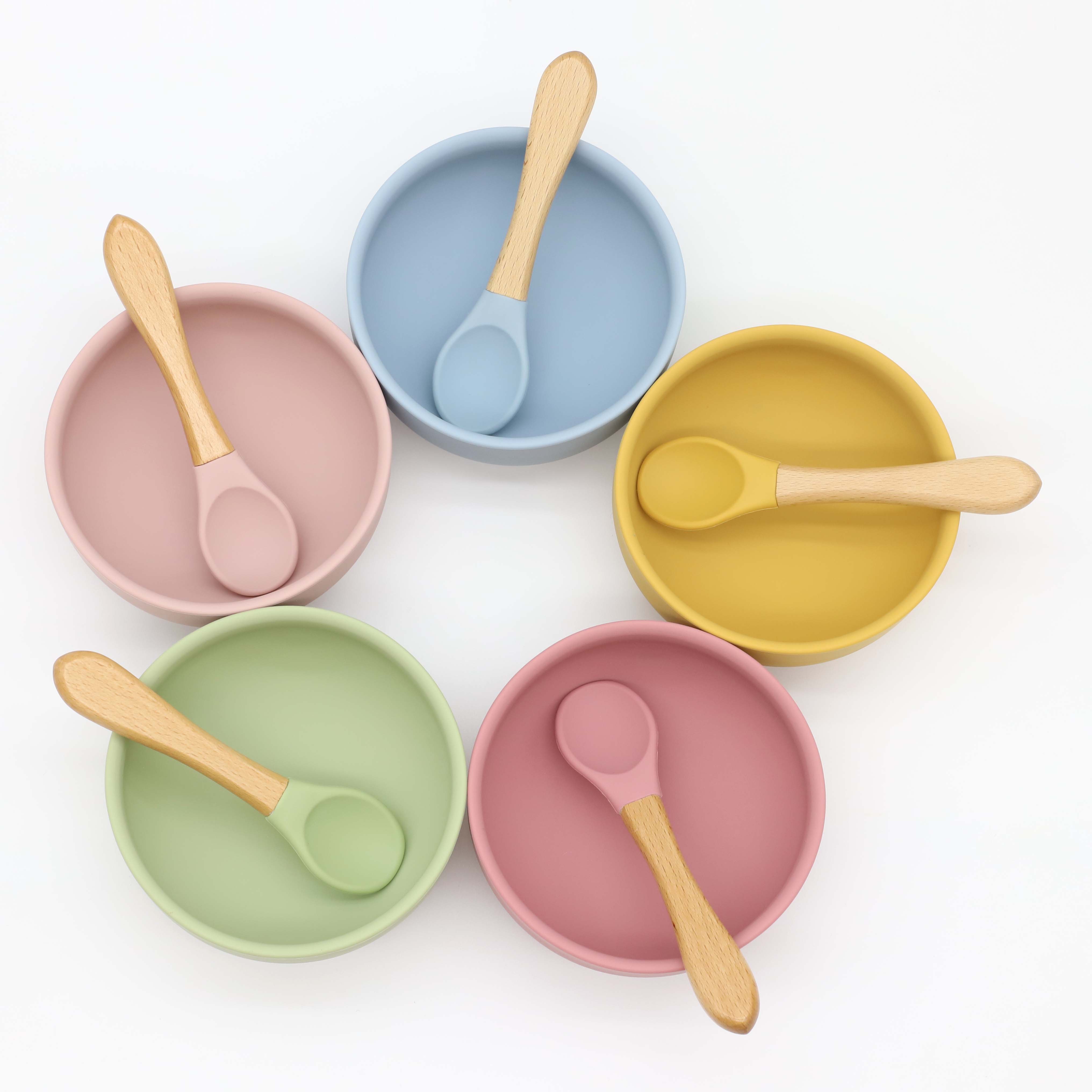 Silicone bowl with suction cup - Baby Food Diet recension och pris