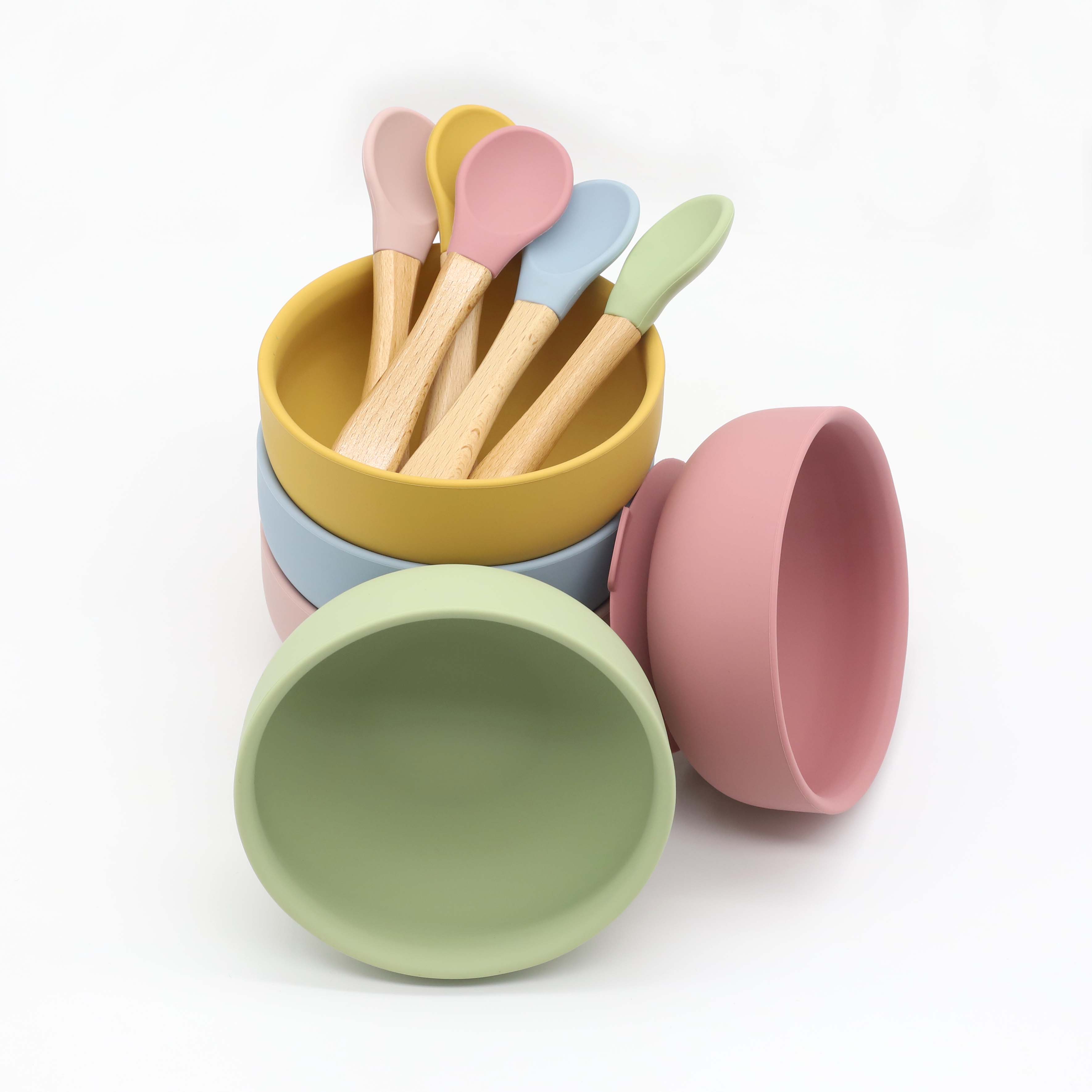 Silicone bowl with suction cup - Baby Food Diet recension och pris