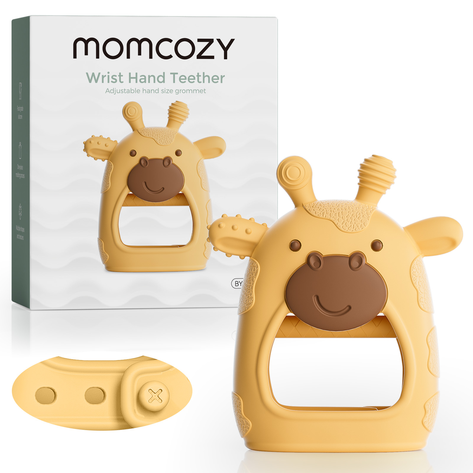 Momcozy Baby Teether Toys, Bab - Baby Food Essentials recension och pris