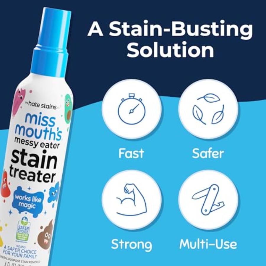 Miss Mouth's Messy Eater Stain - Baby Food Essentials recension och pris
