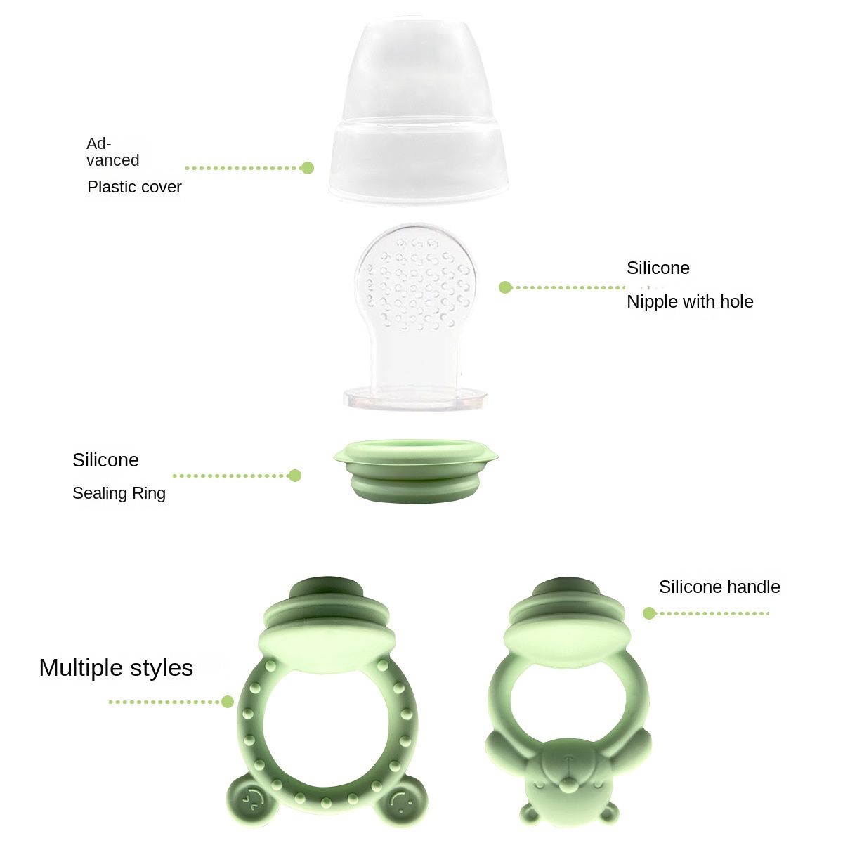 Food Grade Silicone Baby Teeth - Baby Food Quantity recension och pris