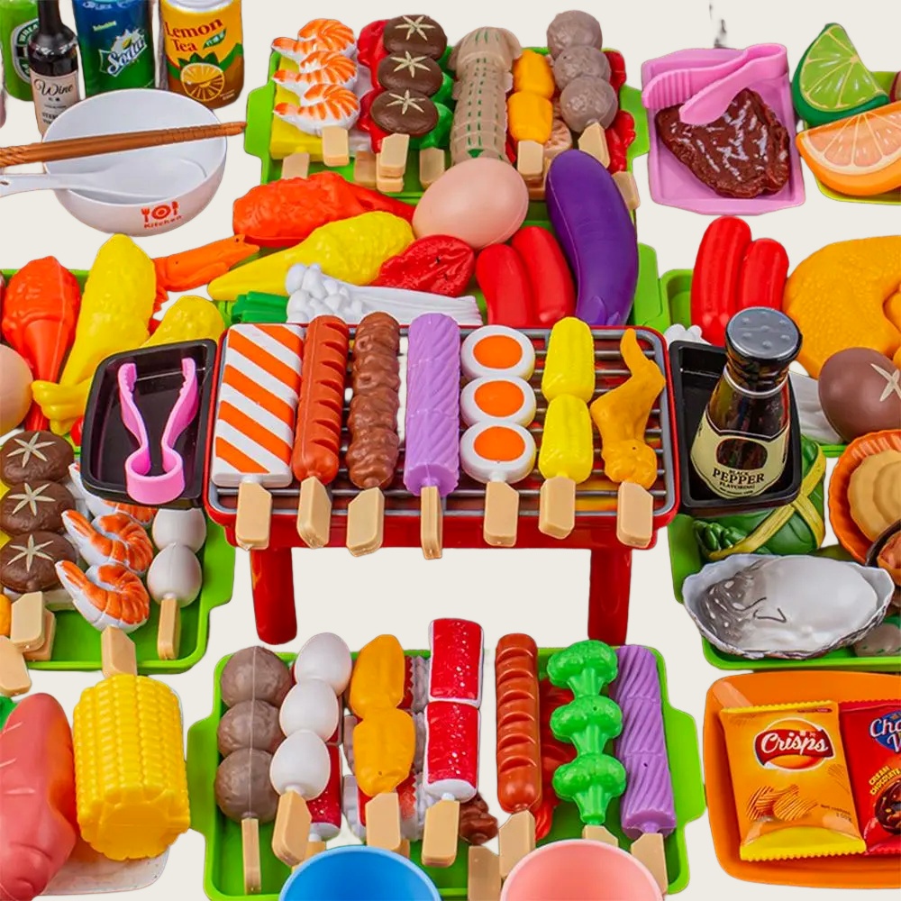 Baby Dress Up Kitchen Toys BBQ - Baby Food Quantity recension och pris