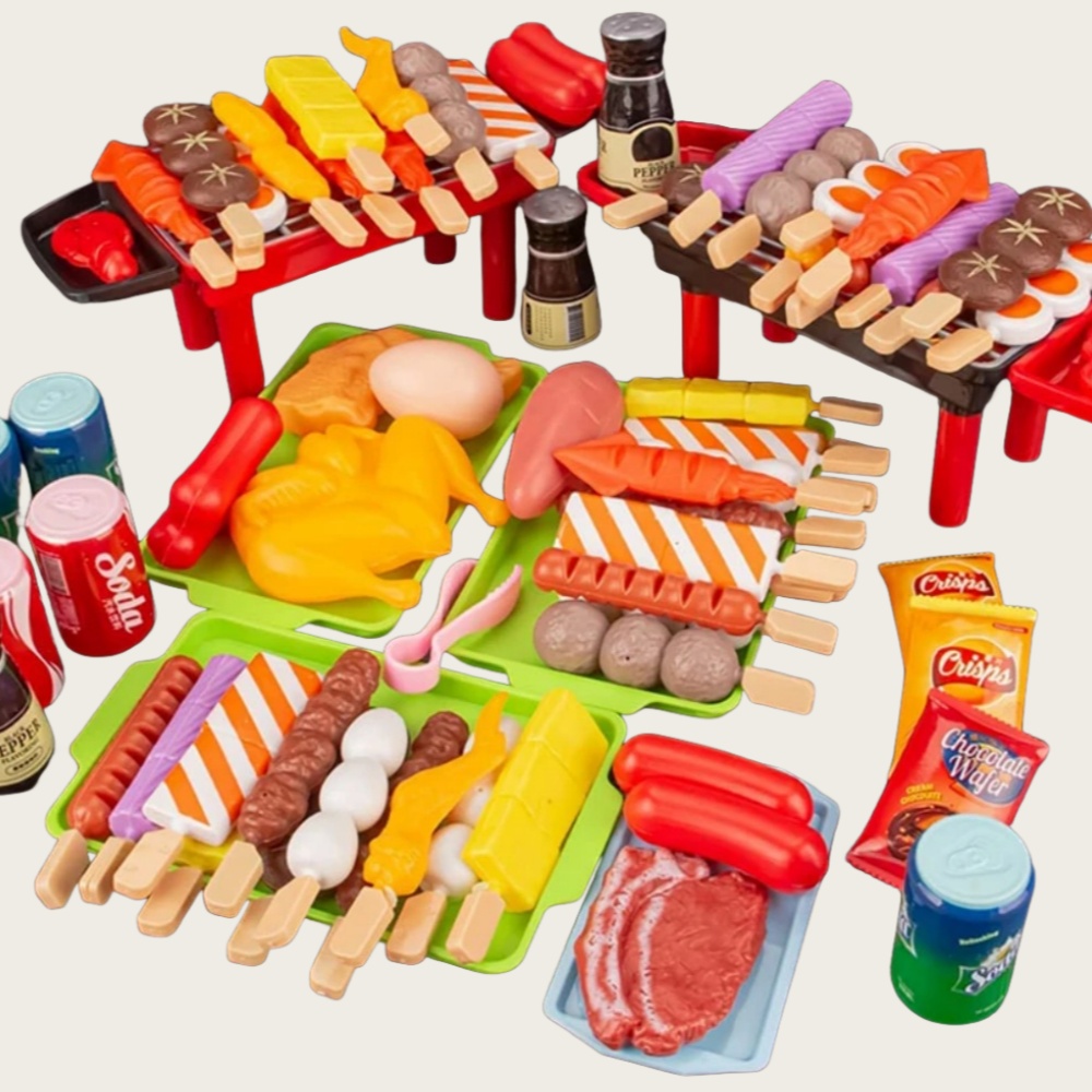 Baby Dress Up Kitchen Toys BBQ - Baby Food Quantity recension och pris