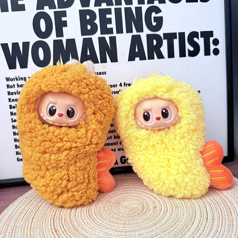 Bright Yellow Knitted Baby Sle - Baby Food Shrimp recension och pris